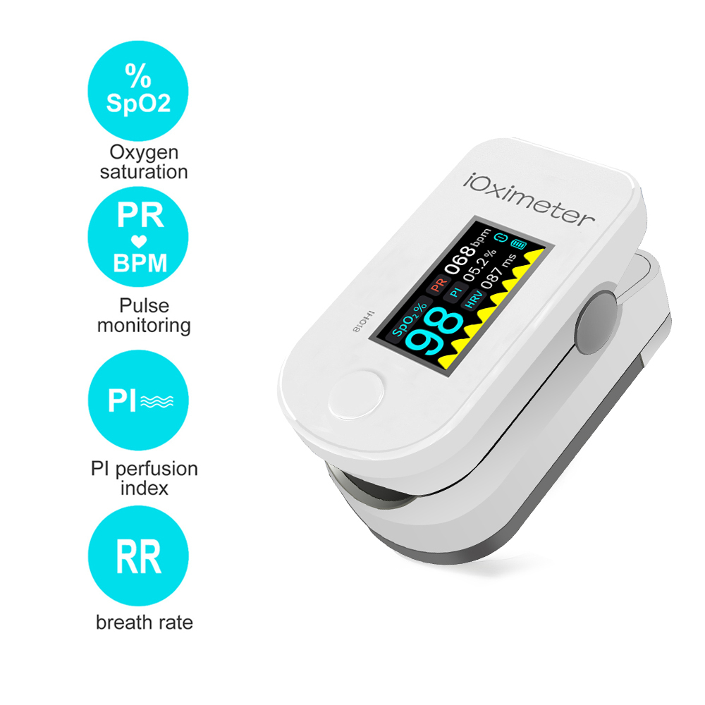 智能指夾式脈搏心率血氧計- IH018