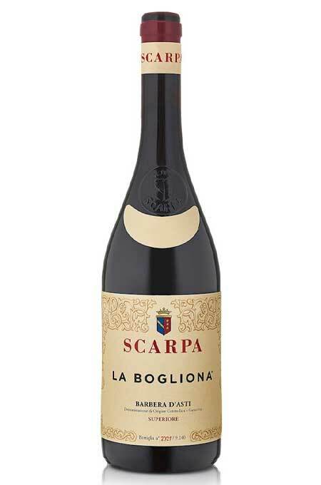 Scarpa Barbera d'Asti Superiore "La Bogliona" 2015 (750ml, Alcohol 14%)