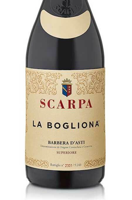 Scarpa Barbera d'Asti Superiore "La Bogliona" 2015 (750ml, Alcohol 14%)