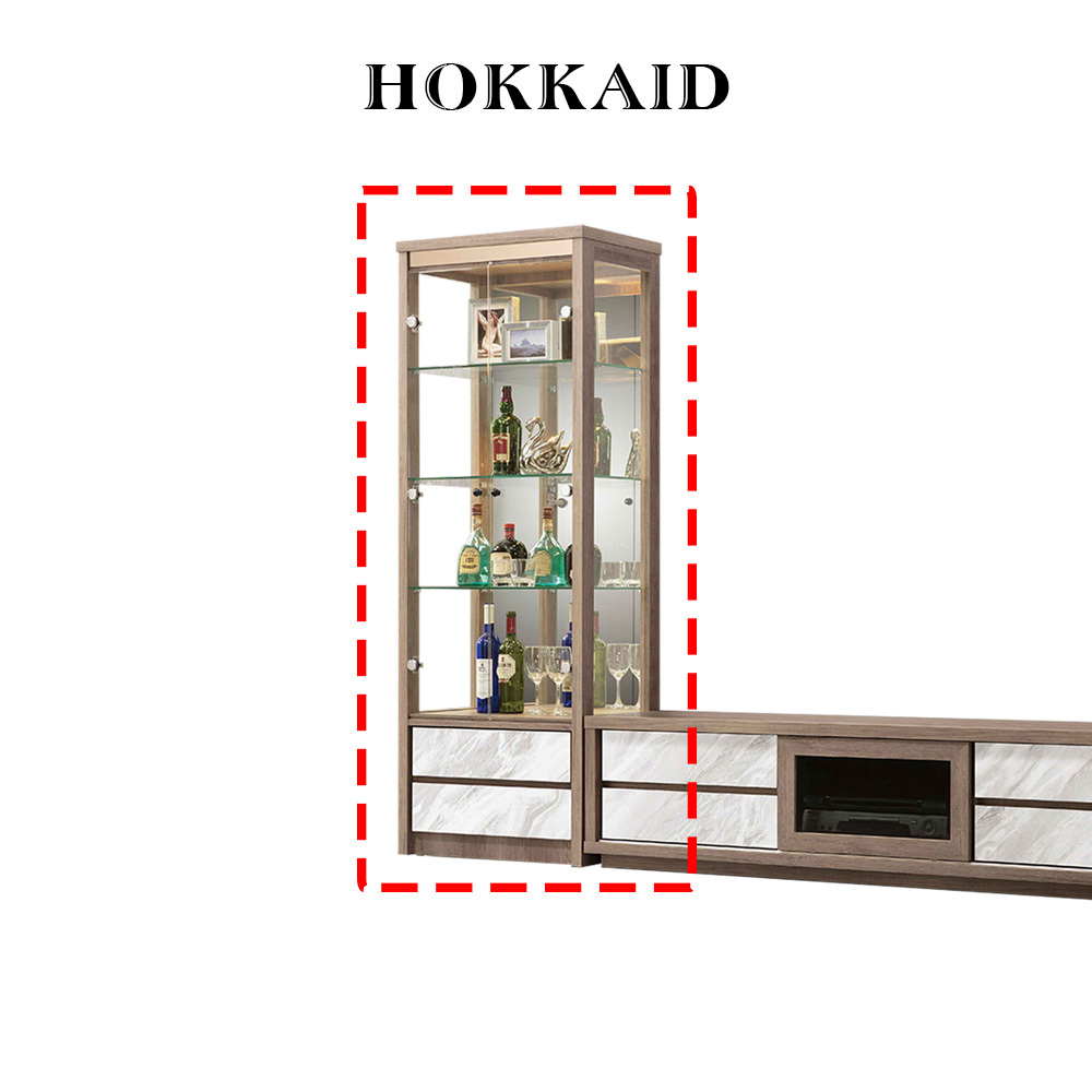 北海道灰橡展示櫃