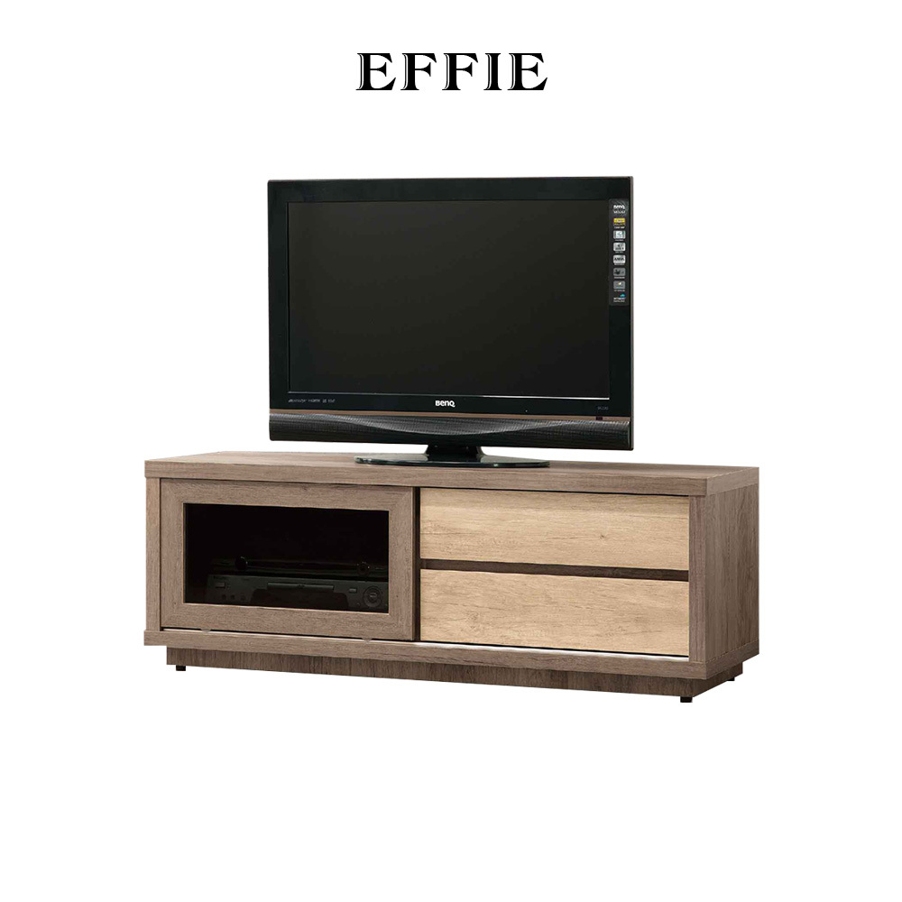 艾菲灰橡4尺矮櫃