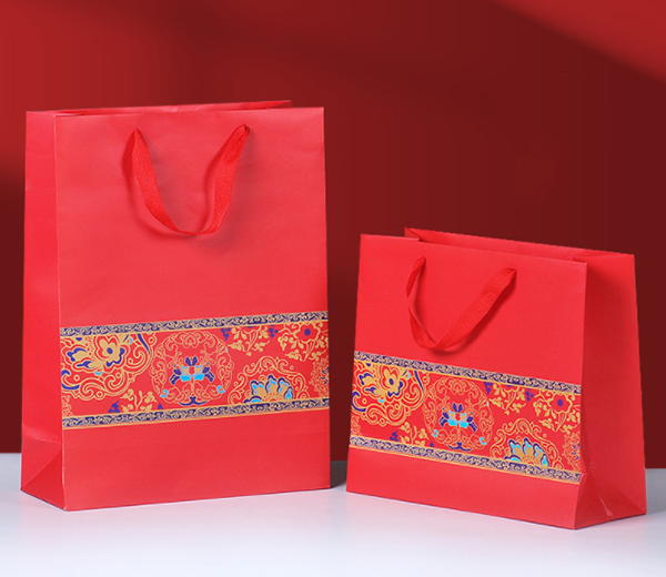 現貨區 中國風手提紙袋 65499
