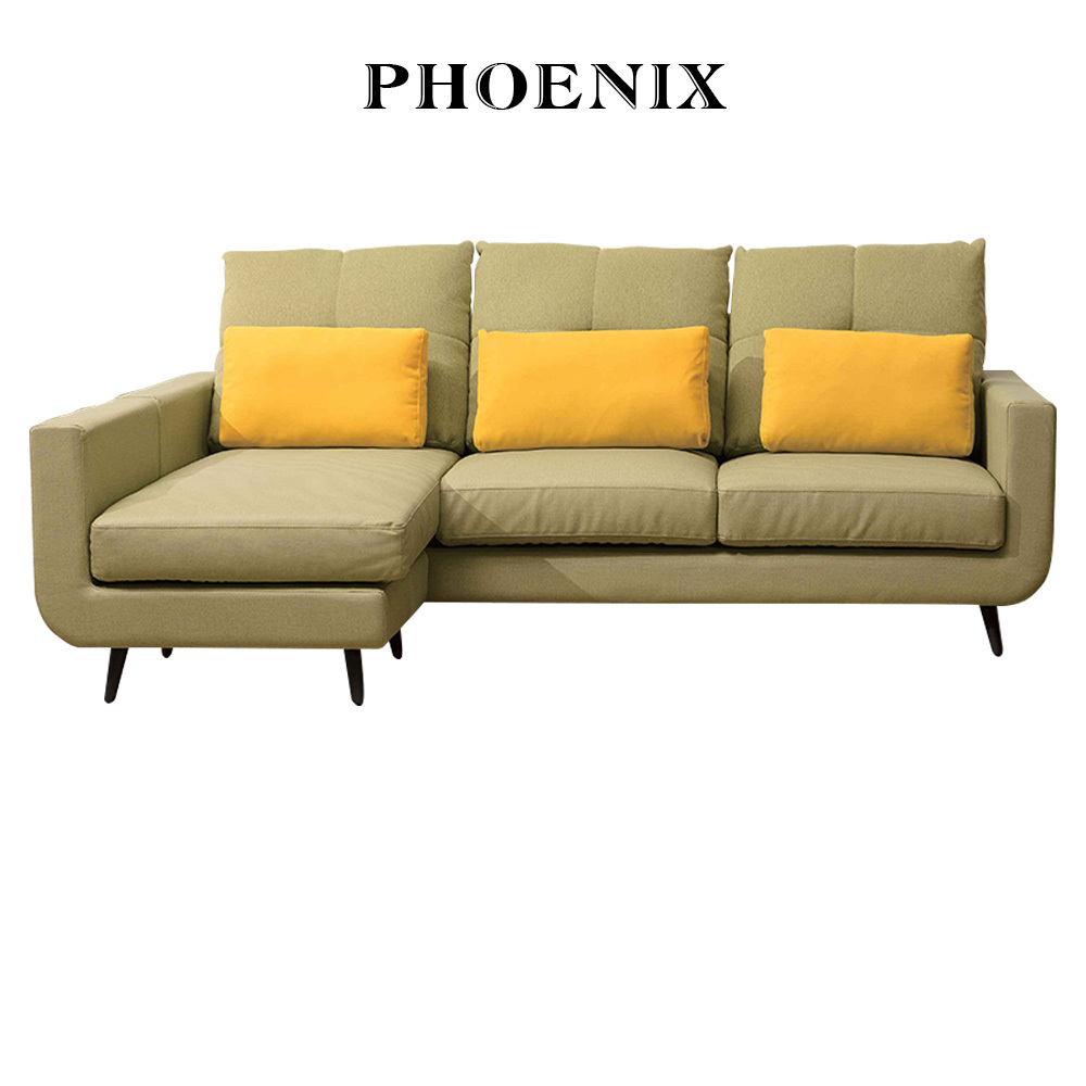 菲尼斯L型貓抓皮沙發