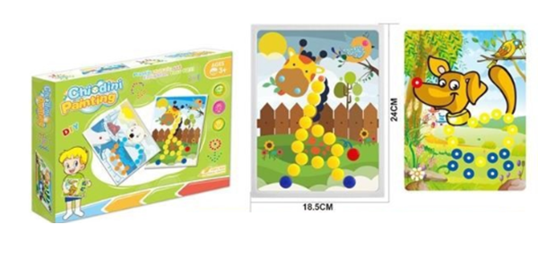 現貨區 蘑菇釘立體拼圖 RFD312139