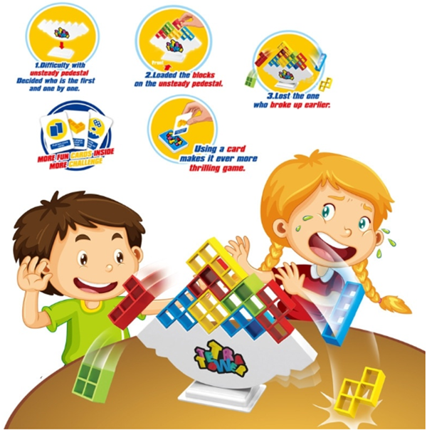 現貨區 TETRA TOWER平衡積木遊戲 ZM2813