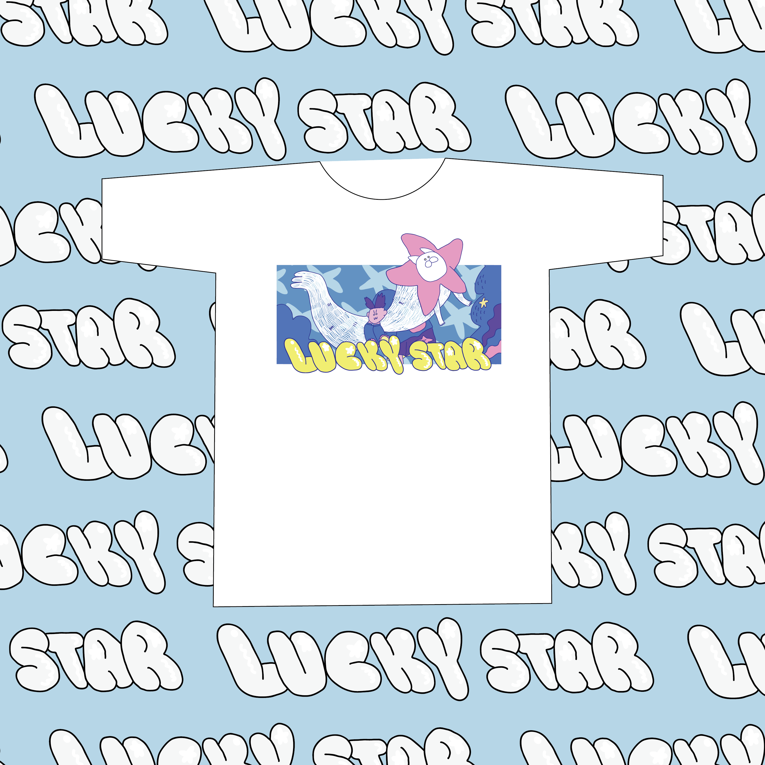 【王立 Wanglee】LUCKY STAR單曲限定Tee