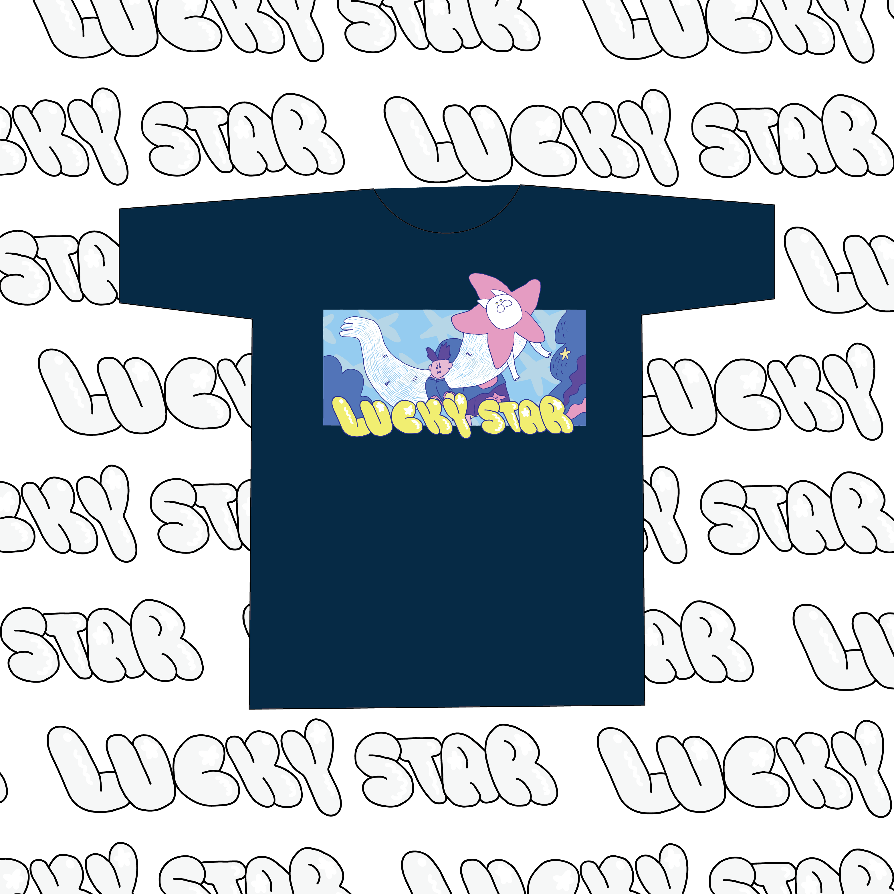 【王立 Wanglee】LUCKY STAR單曲限定Tee