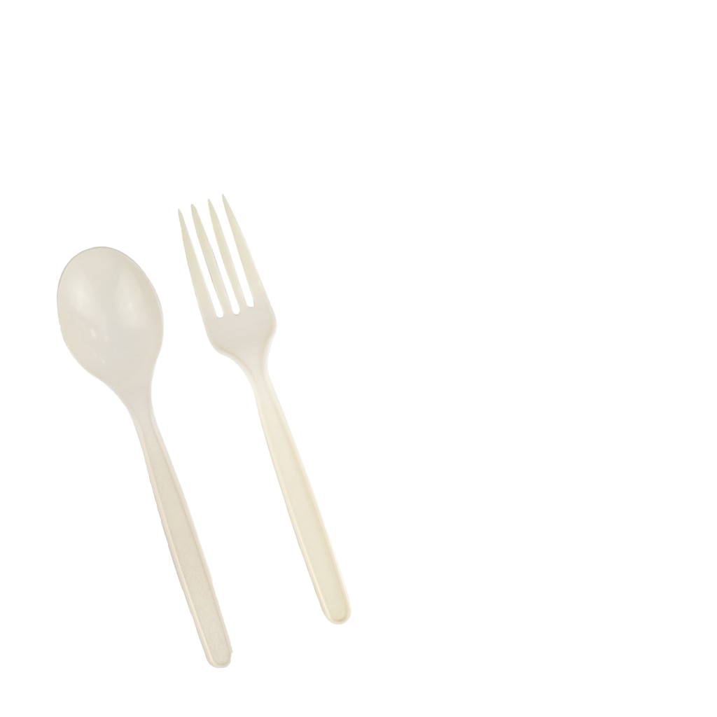 實用餐具(叉子+湯匙)