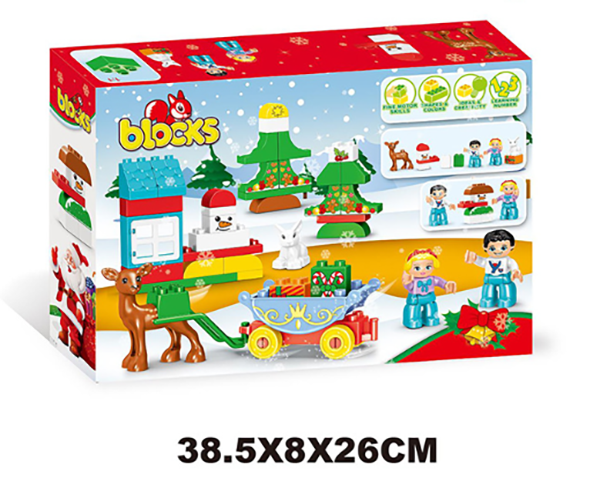 聖誕造型積木 J276