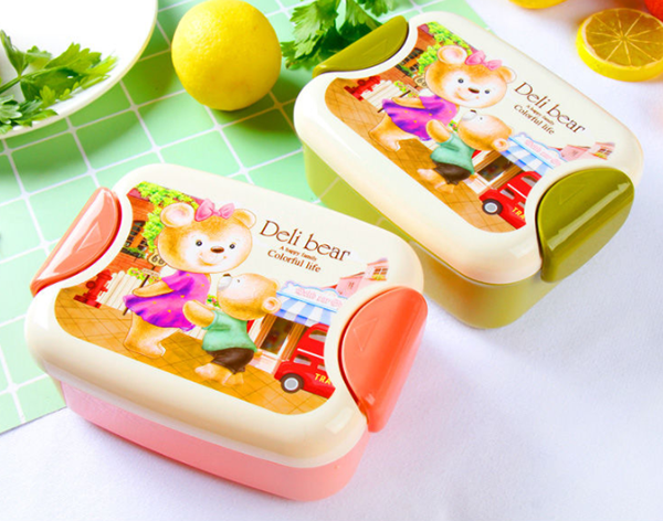 現貨區 PP可愛兒童餐盒 32284