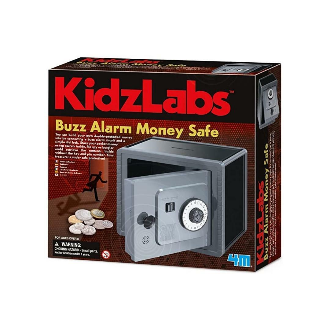 4M KidzLabs Buzz Alarm Money Safe