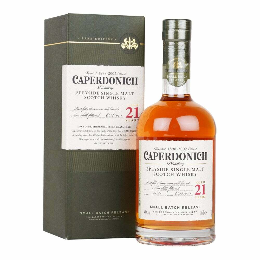 Caperdonich 21 Year Old Single Malt Scotch Whisky
