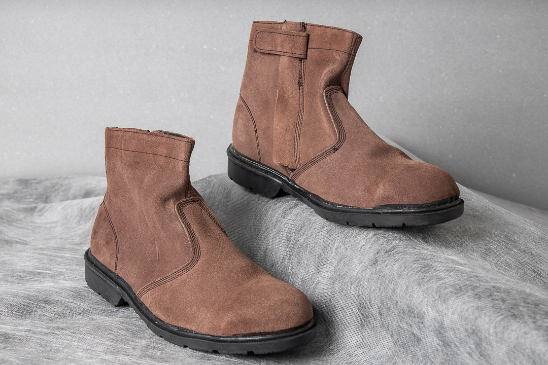 癸海GUIHAI│電銲專用安全鞋│反毛皮【222】