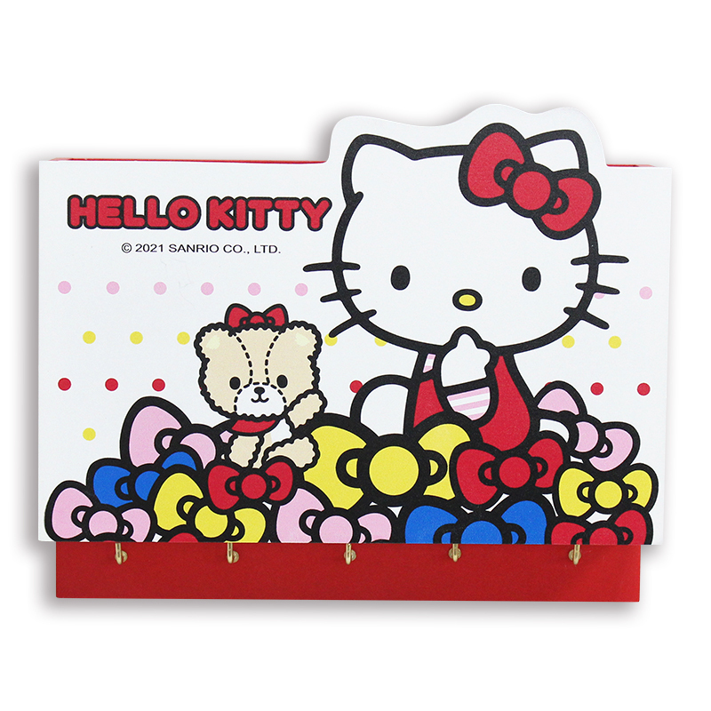 三麗鷗多用掛勾收納盒-HELLO KITTY.美樂蒂