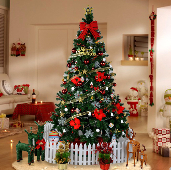 2.1米巨型聖誕樹豪華套餐(包括掛飾) 210G