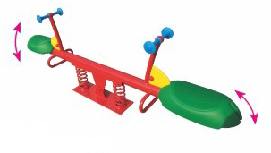 Green and Red Seesaw