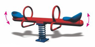Red and Blue Seesaw
