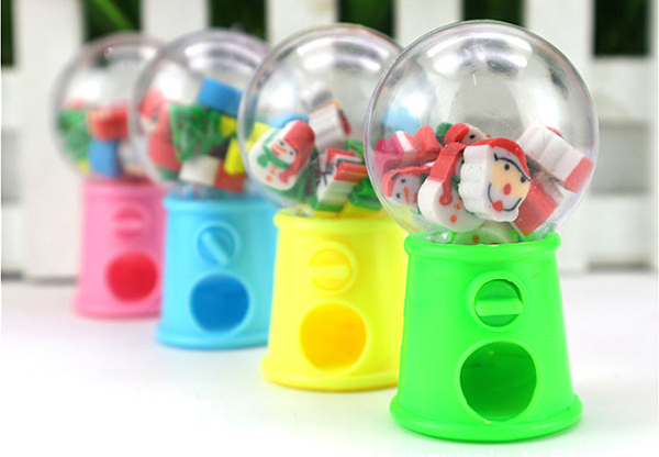 卡通水果橡皮擦扭蛋機 8005