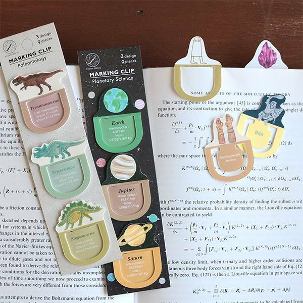 GreenFlash Clips－Study Holic Series (Japanese Stationery Brand)
