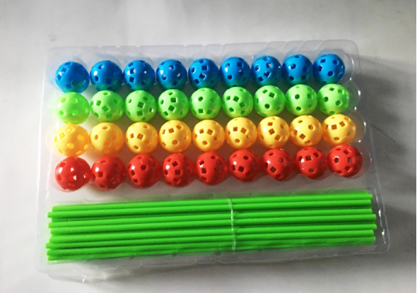 拼裝造型插珠積木87件 YZ2006423