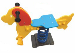 PE Dog Spring Rocker