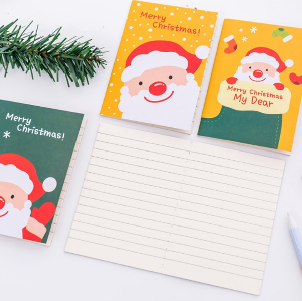 現貨區 韓版聖誕口袋記事本 K64