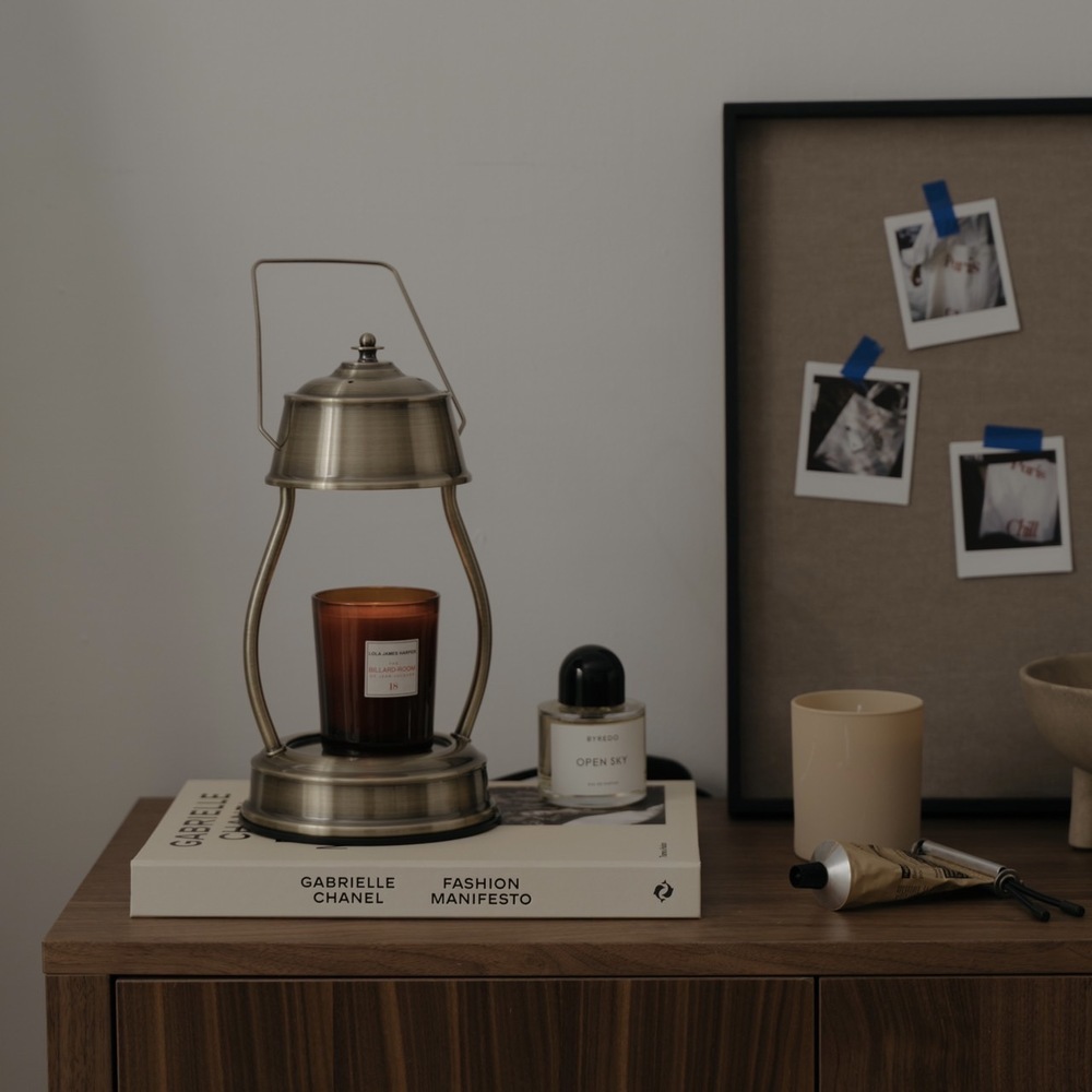 復古款 (黃銅色) 融蠟燈 香氛蠟燭暖燈 - HOOOME