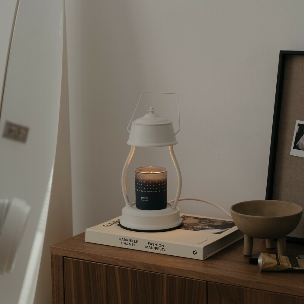 復古款 (白色) 融蠟燈 香氛蠟燭暖燈 - HOOOME
