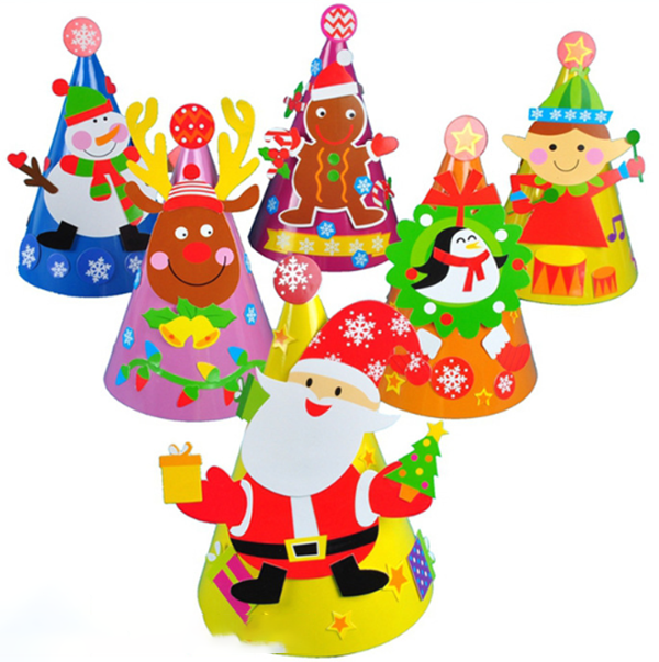 DIY 紙質聖誕帽 M1177