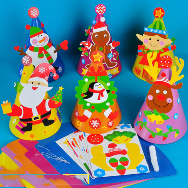 DIY 紙質聖誕帽 M1177