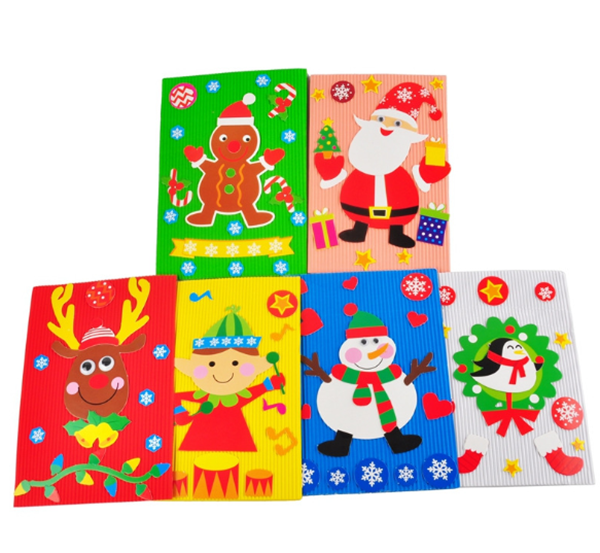 DIY聖誕節瓦楞紙賀卡 M1182