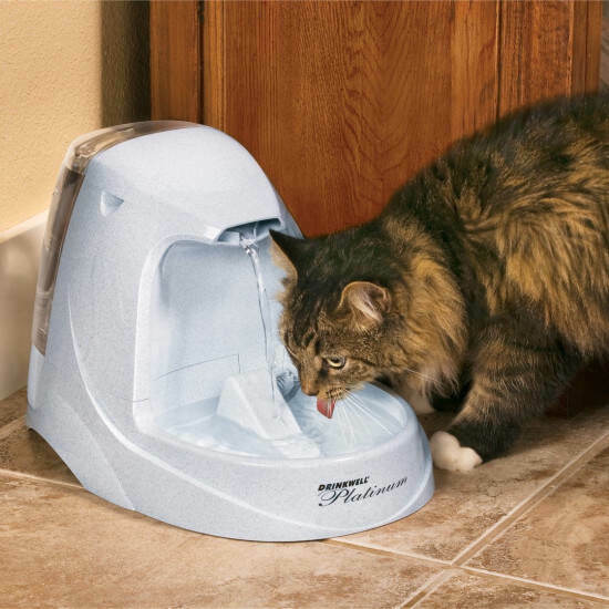 白金版寵物瀑布噴泉｜好好喝