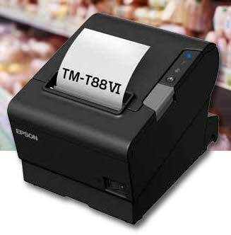 Epson TM-T88VII, TM-T88VI, 熱敏收據打印機, POS Receipt Printer, USB, RS232, Ethernet interface