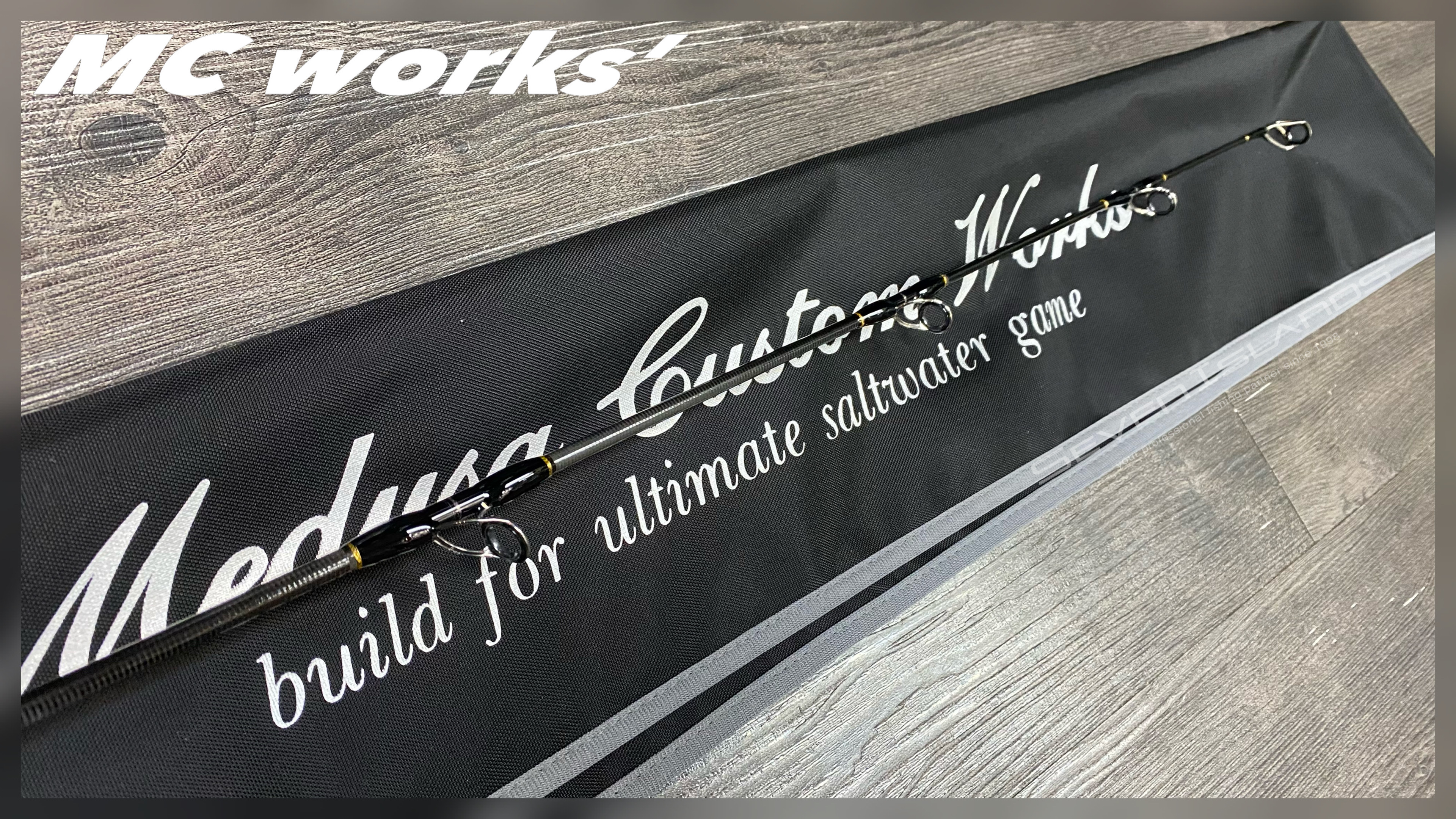 MC WORKS' DUAL EDGE 614LR JIGGING ROD