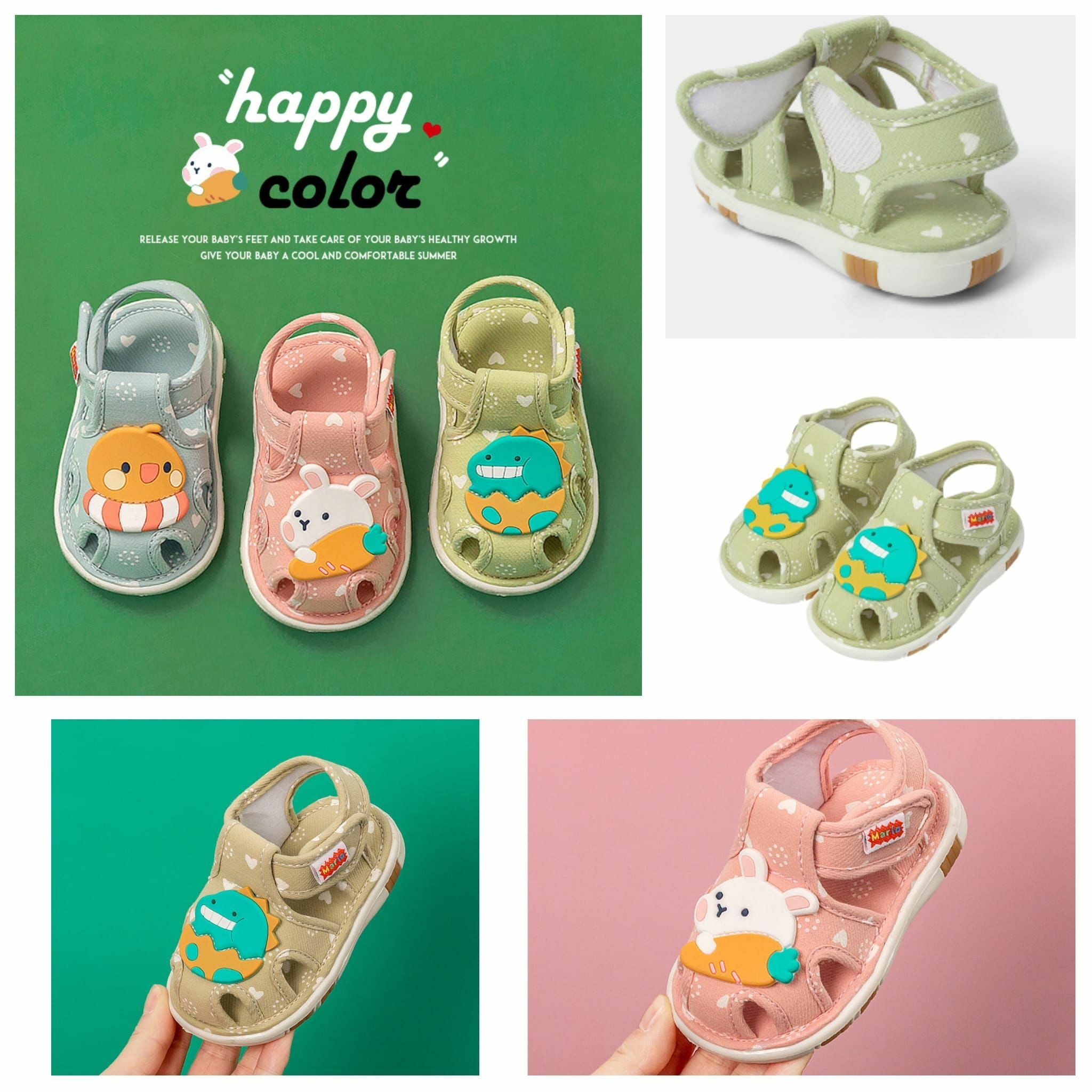 幼兒動物款🐤🐰咇咇學步鞋