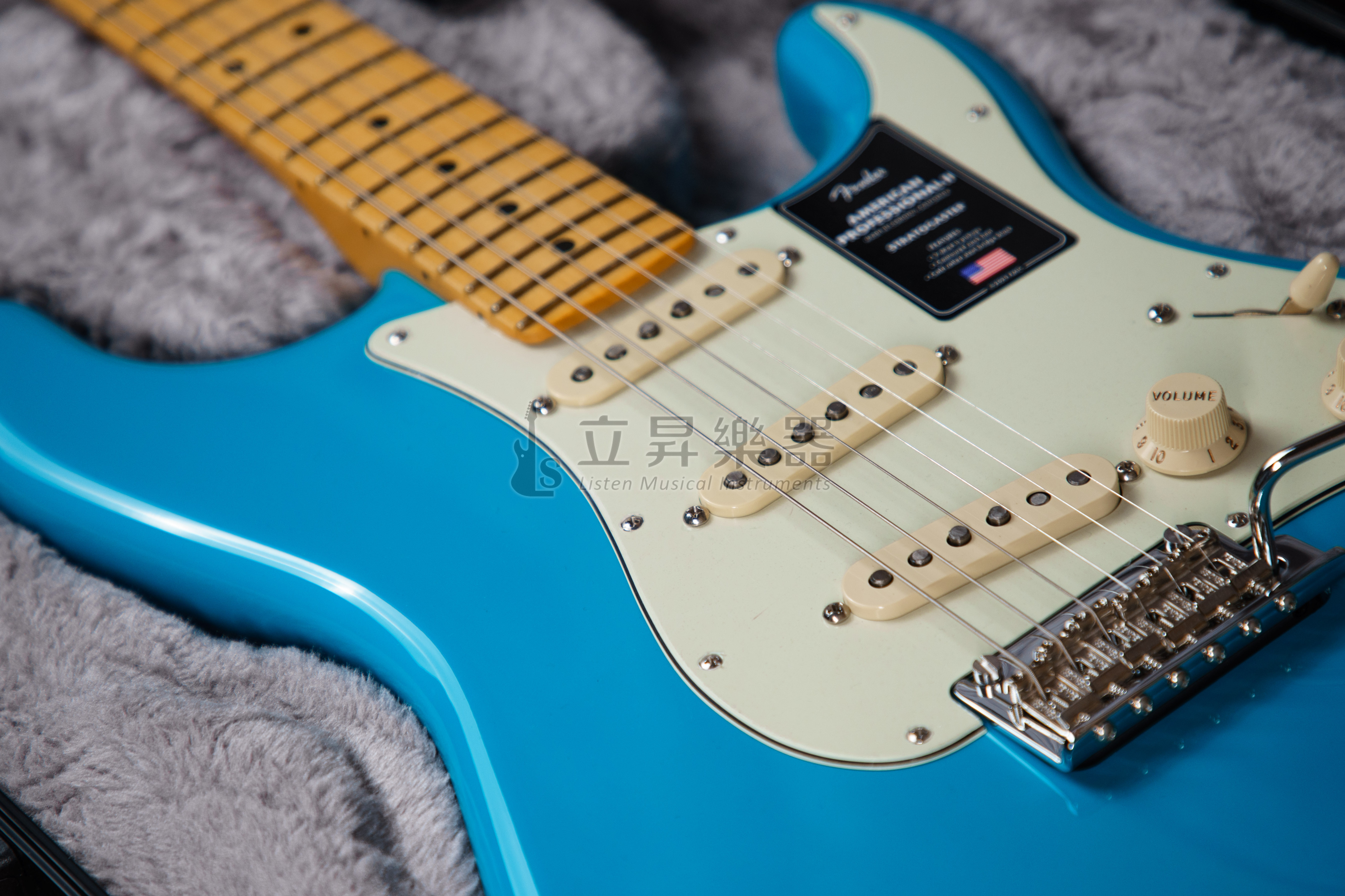 Fender American Professional II STRAT MN MBL 邁阿密藍美廠附原