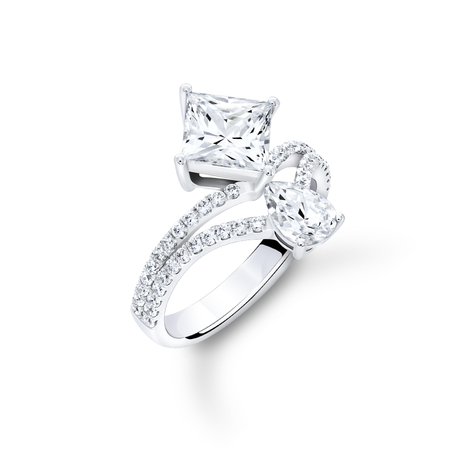 如影隨形｜相守 — GIA2克拉鑽石戒指