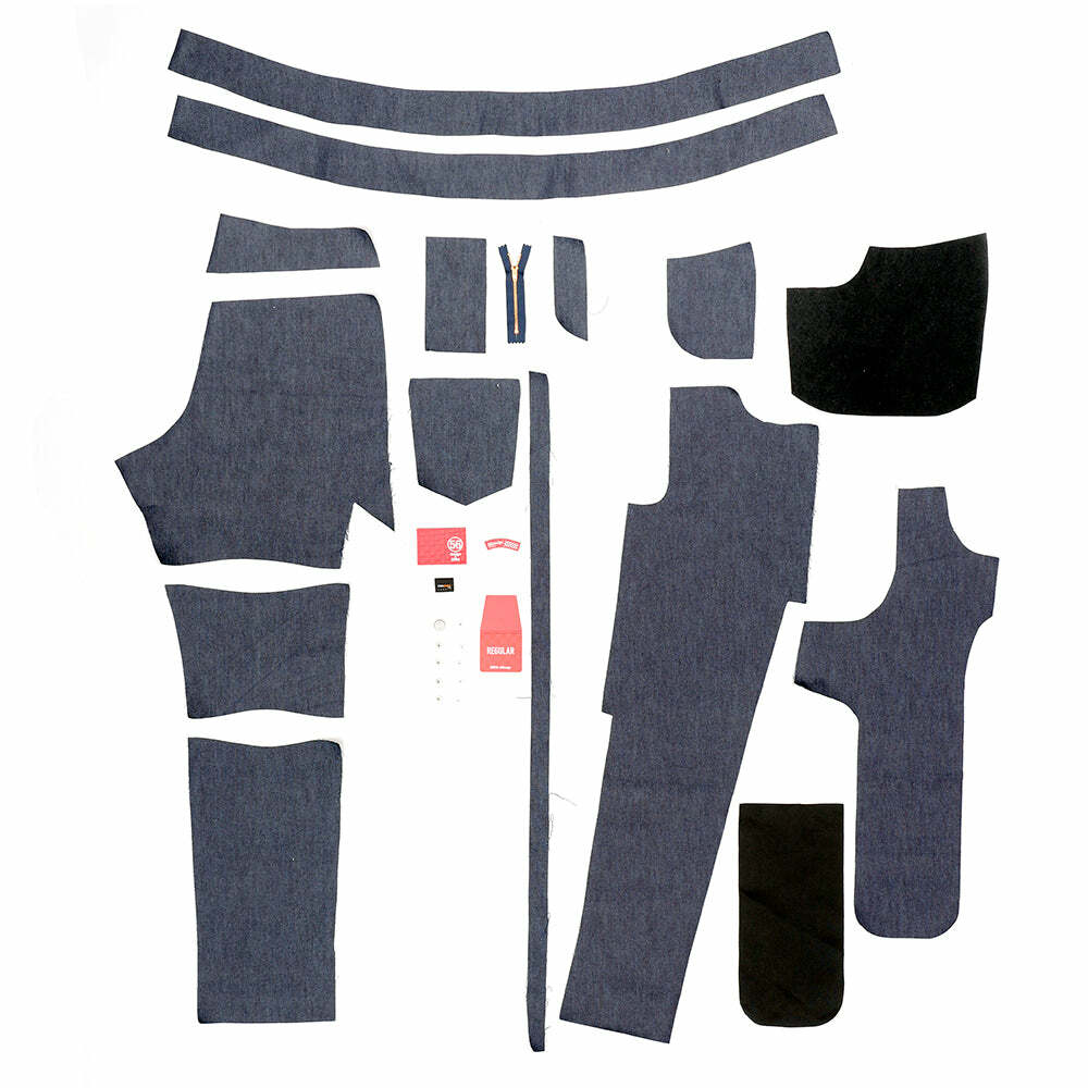 56DESIGN 3D FIT Stretch Cordura Denim，耐磨彈性牛仔褲