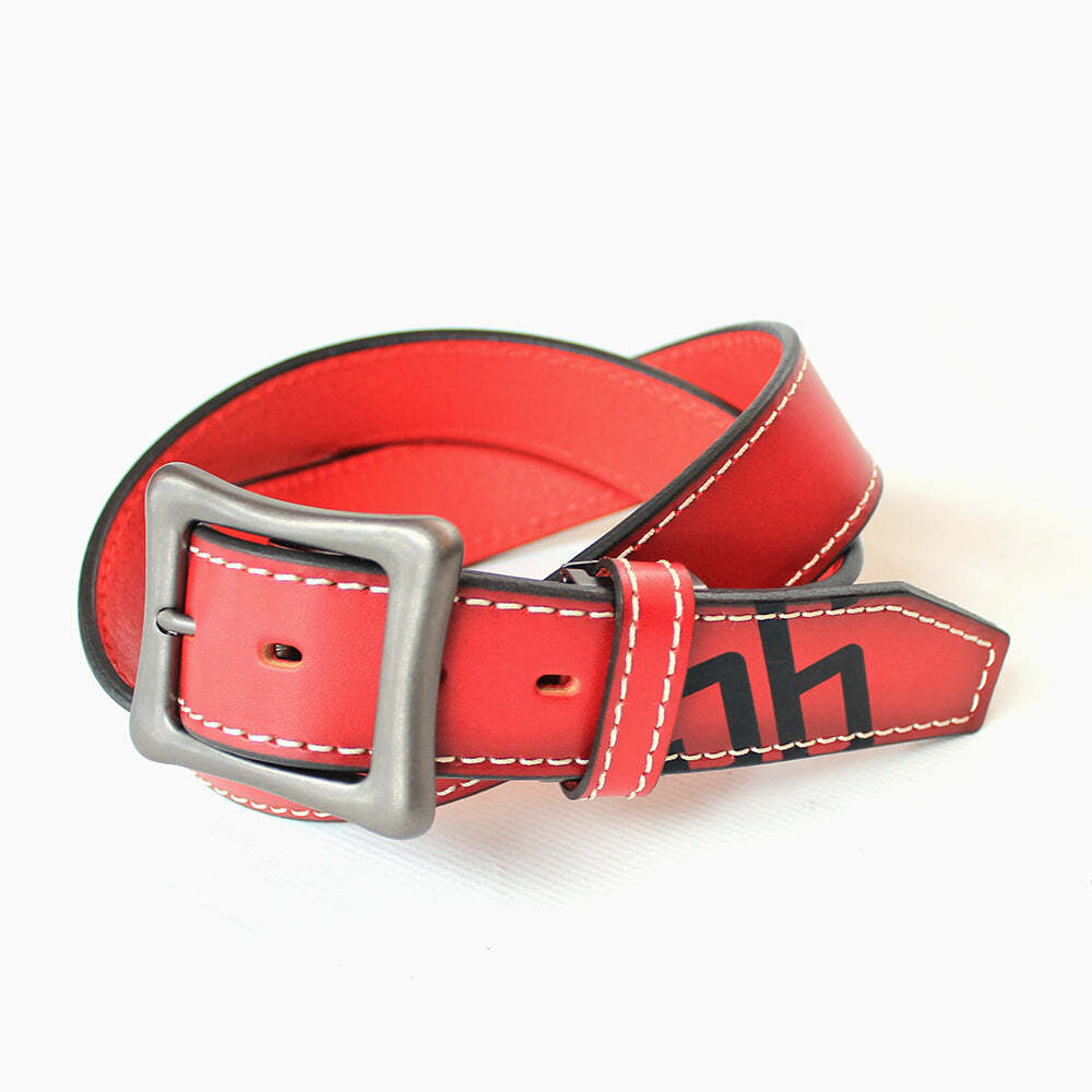 56DESIGN x KUSHITANI 聯名款皮帶，日本製高品質皮革，38mm寬版設計