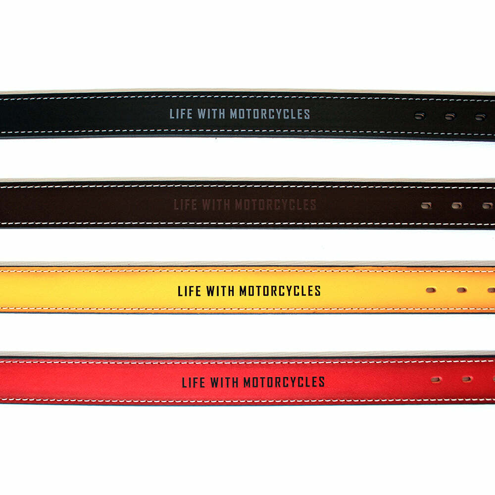 56DESIGN x KUSHITANI 聯名款皮帶，日本製高品質皮革，38mm寬版設計