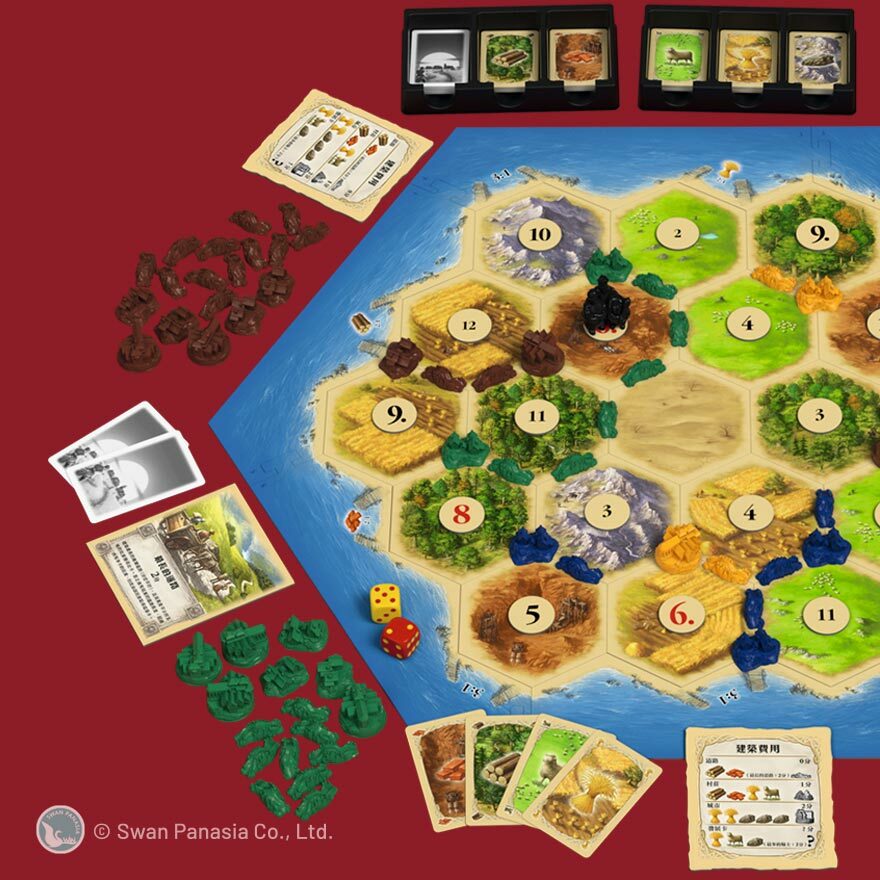 卡坦島 5-6人擴充 Catan 5-6 Player Expansion 繁體中文版