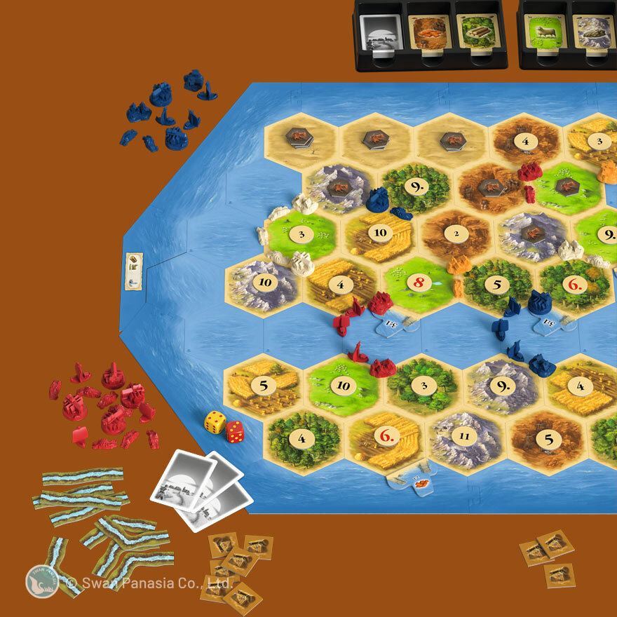 卡坦島 寶藏 巨龍與冒險者擴充 繁體中文版