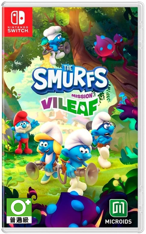 NS 藍色小精靈 邪惡葉子大作戰 中文版