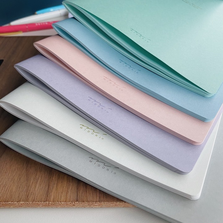 MD 莫蘭迪色系點點筆記本 A5｜日本Midori