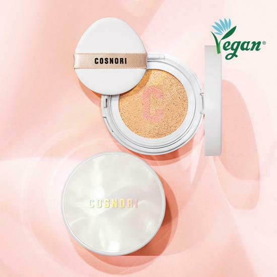 COSNORI Blossom Tone-Up Cushion Clear SPF50+ PA++++ (with Refill)