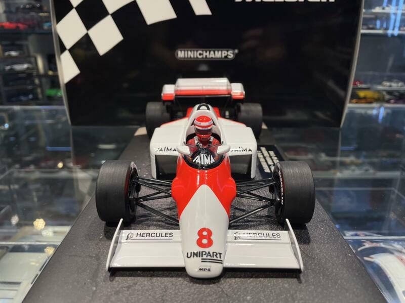 Minichamps 537841808 MCLAREN TAG MP4/2 LAUDA 世界冠軍1/18