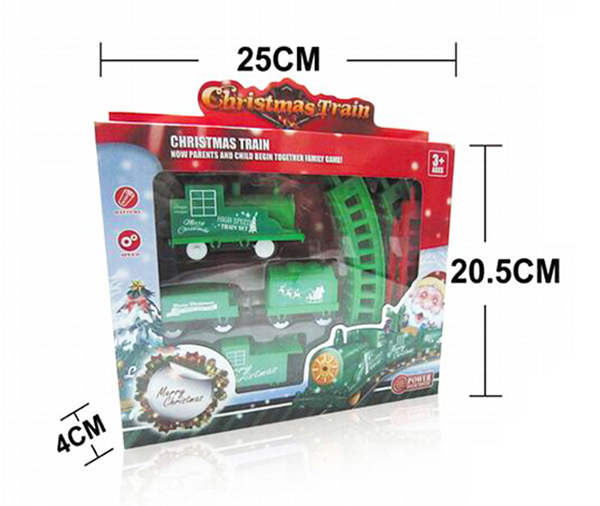 聖誕DIY拼裝軌道電動車 BX940