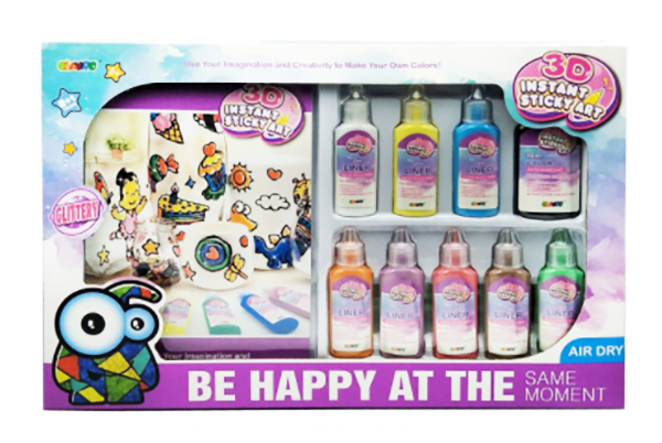 DIY免烤膠畫水晶窗貼 M2290