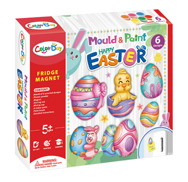 現貨區 DIY石膏彩繪冰箱貼 M9738