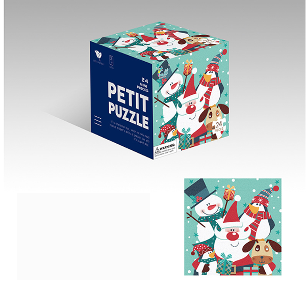 聖誕環保紙質拼圖 AB7676